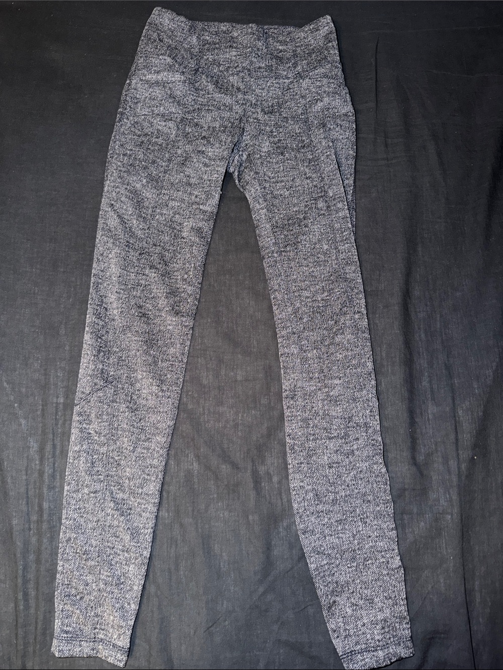 Athleta Heathered Gray Performance Leggings